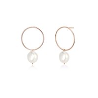 Orecchini Mabina Donna in Argento Perla 563260 - 563260
